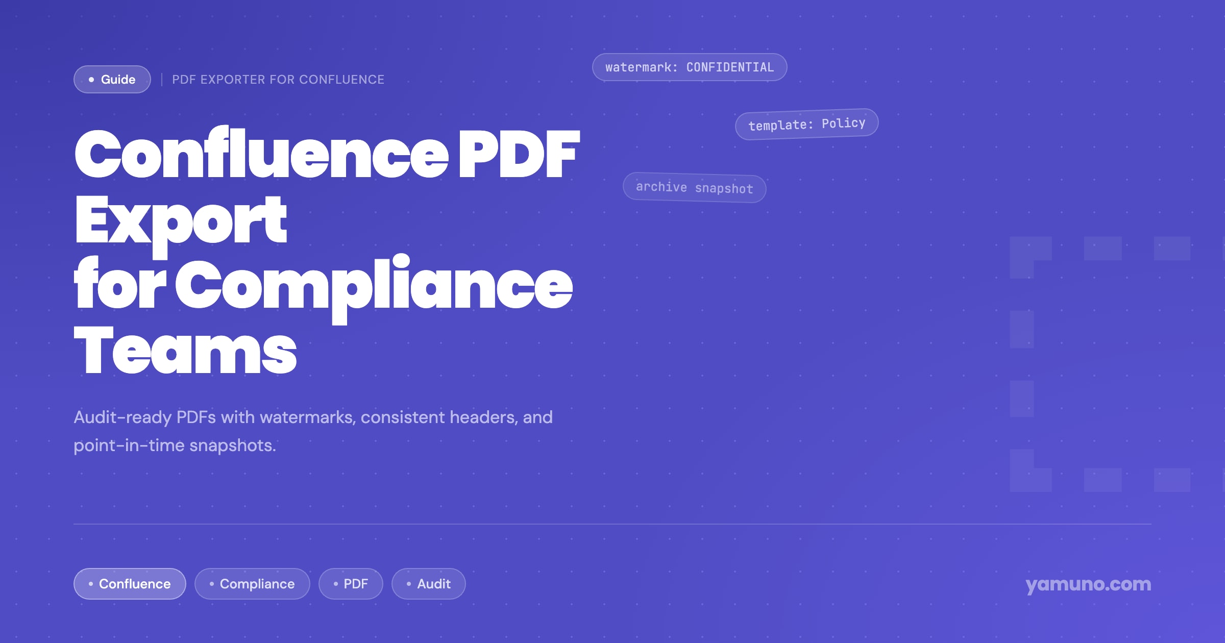 How Compliance Teams Export Confluence Content to PDF