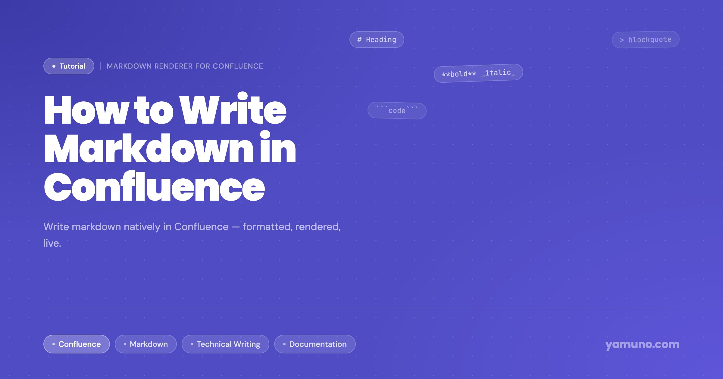 How to Write Markdown in Confluence Without Losing Formatting